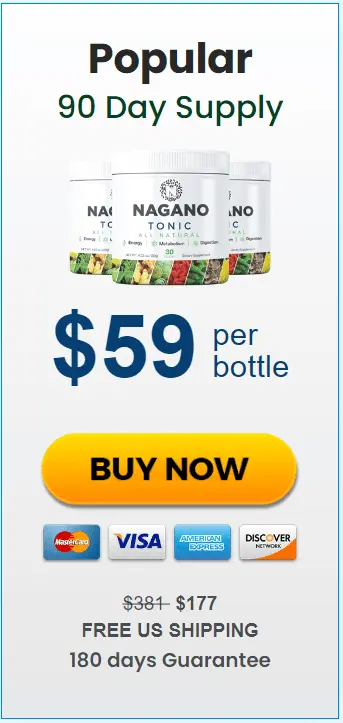 Nagano Tonic 3 bottle